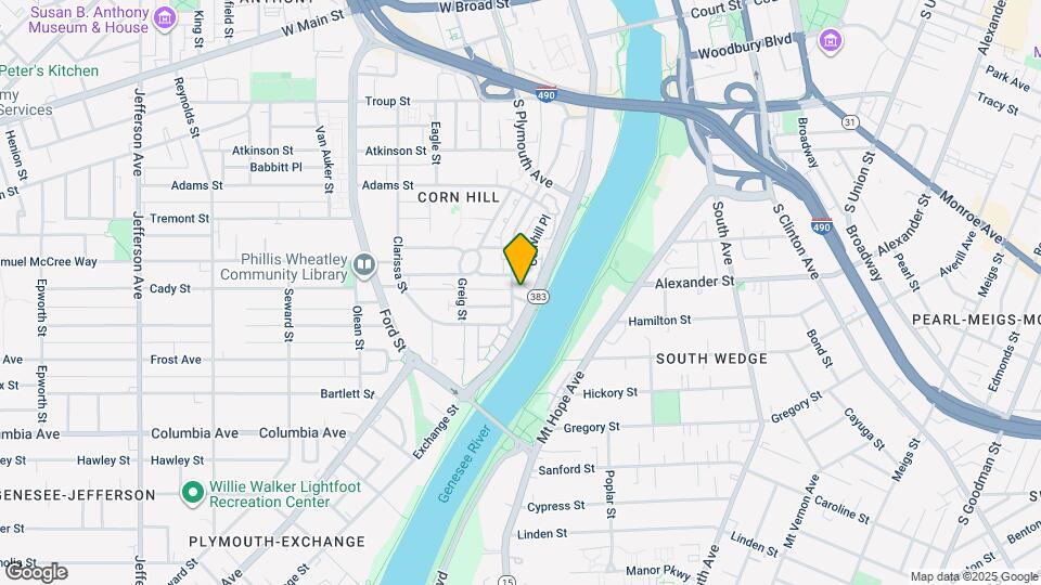 292 S Fitzhugh St Map and Location Details