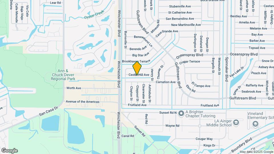9093 Castle Hill Ave Map and Location Details