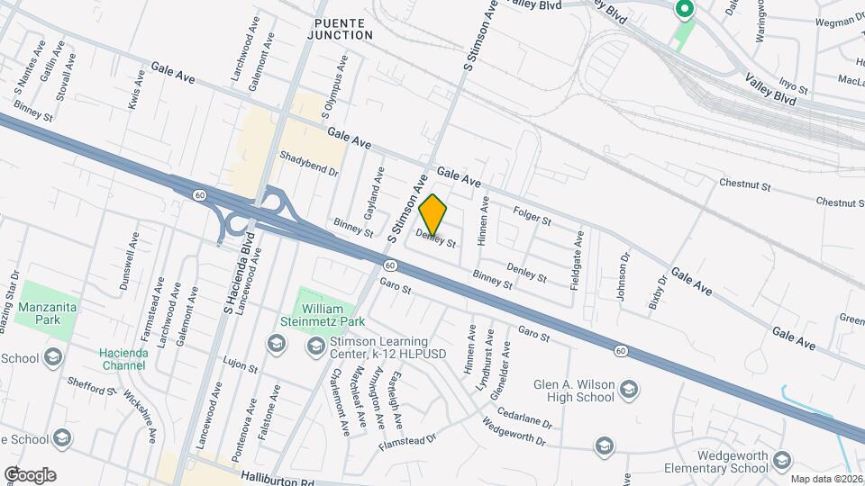 16132 Denley St Map and Location Details