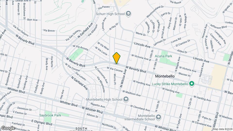 2301 W Beverly Blvd Map and Location Details