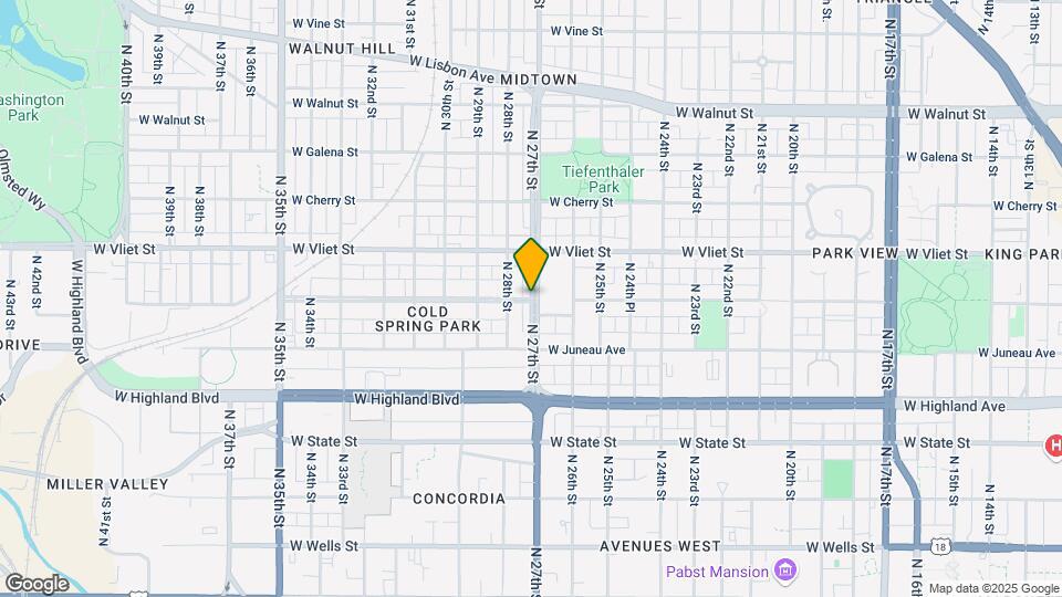2416 W McKinley Blvd Map and Location Details