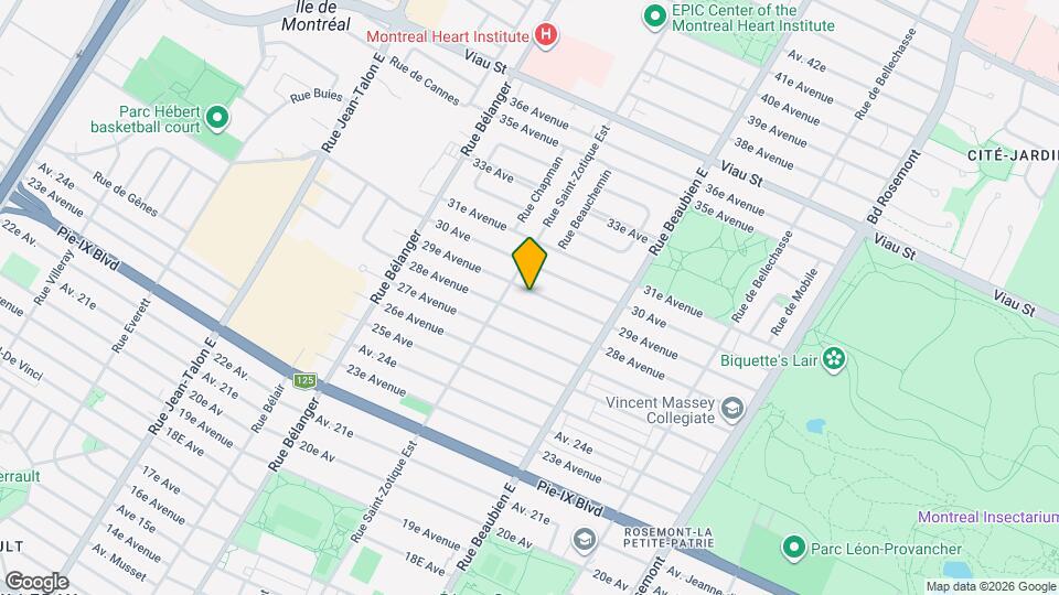 6670 29E Av Map and Location Details