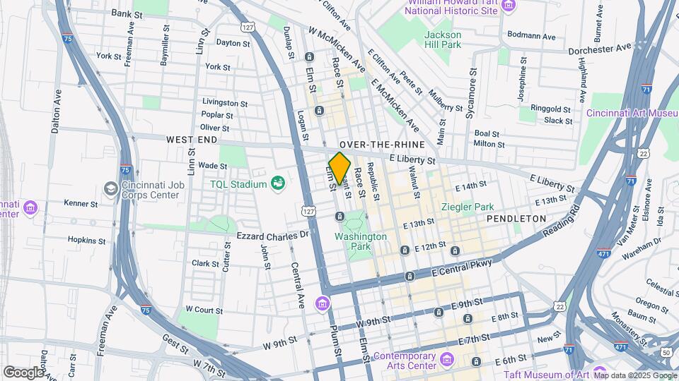 131 W 15th St Mapa y Detalles de la Ubicación