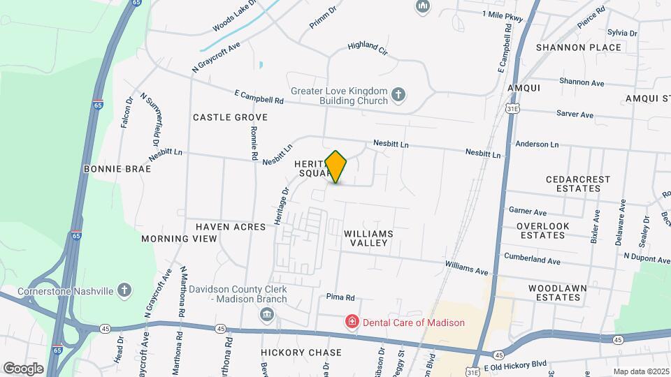 509 Heritage Ln Map and Location Details
