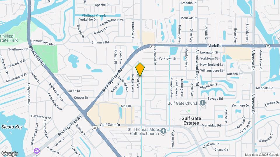 6109 Carlton Ave Map and Location Details