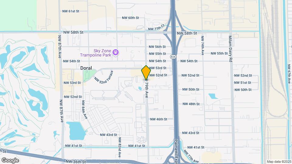 5102 NW 79th Ave Map and Location Details