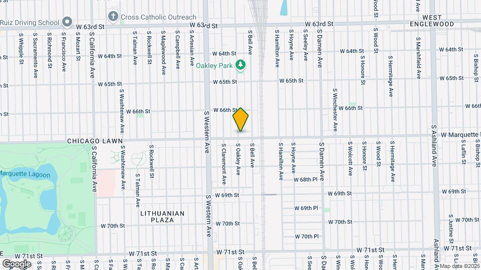 2248 W Marquette Rd Map and Location Details