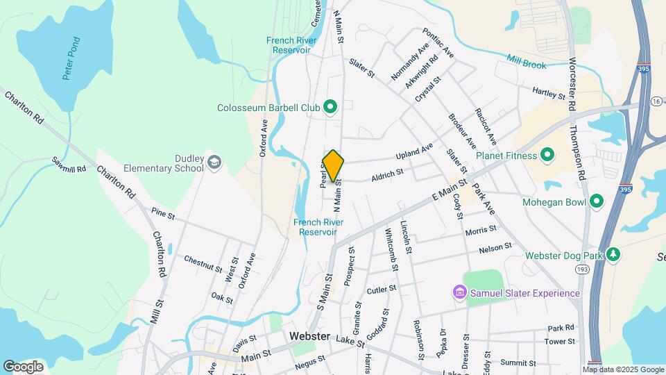 61 N Main St, Unit 1 First Floor Map and Location Details