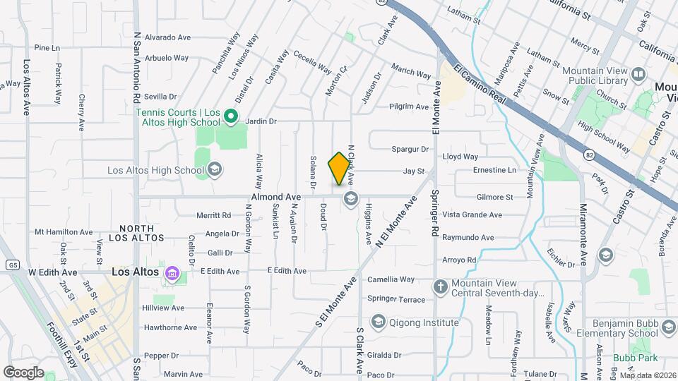 215 Verano Dr Map and Location Details