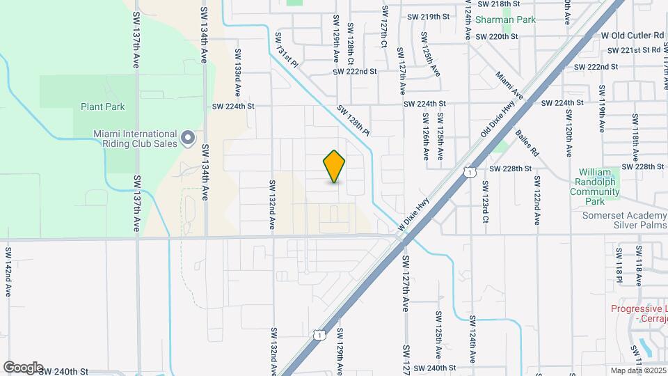 12911 SW 229th Ter Mapa y Detalles de la Ubicación