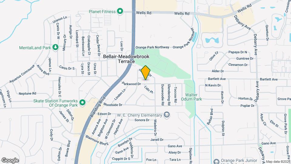 341 Parkwood Dr Map and Location Details