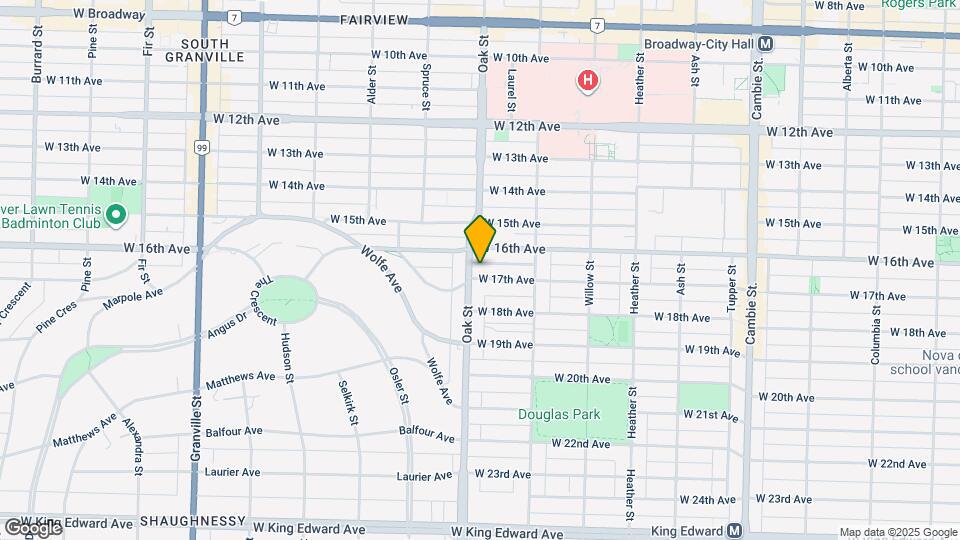 The Oaks Map and Location Details