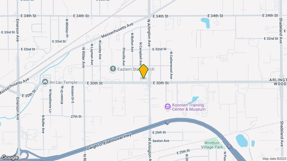 3001 Campbell Ave Mapa y Detalles de la Ubicación