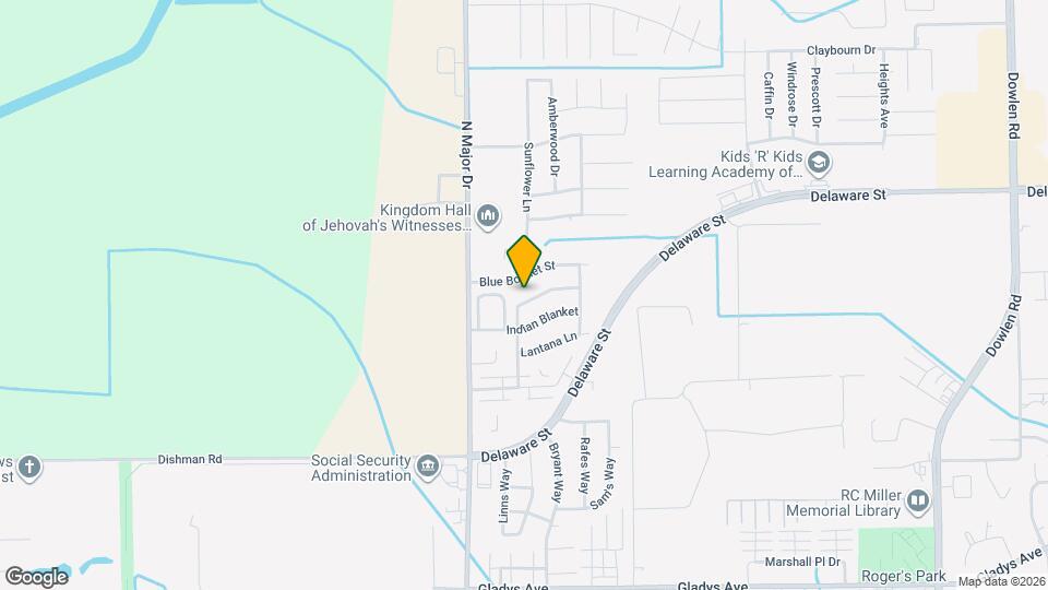 7920 Buttercup Ln Map and Location Details