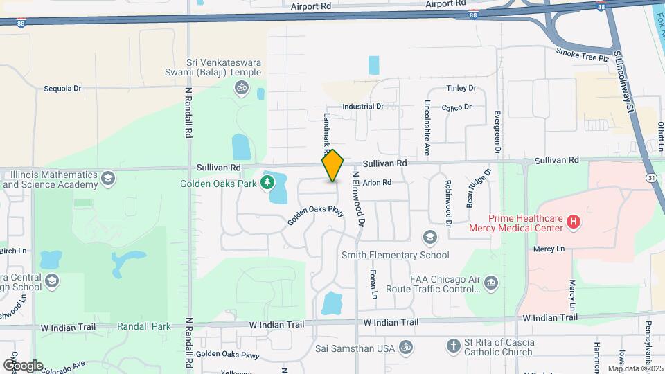 1103 Pin Oak Trail Map and Location Details