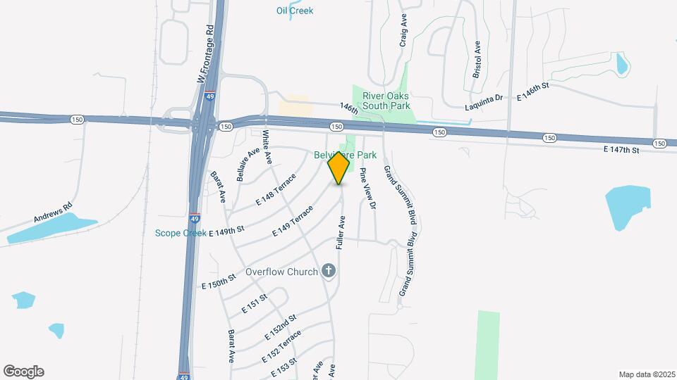 14920 Fuller Ave Map and Location Details