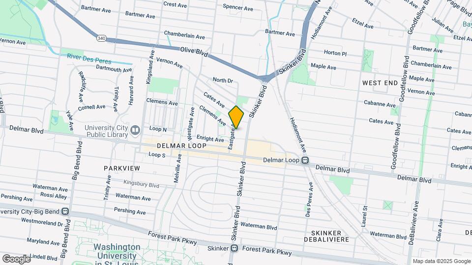 720 Eastgate Ave Mapa y Detalles de la Ubicación