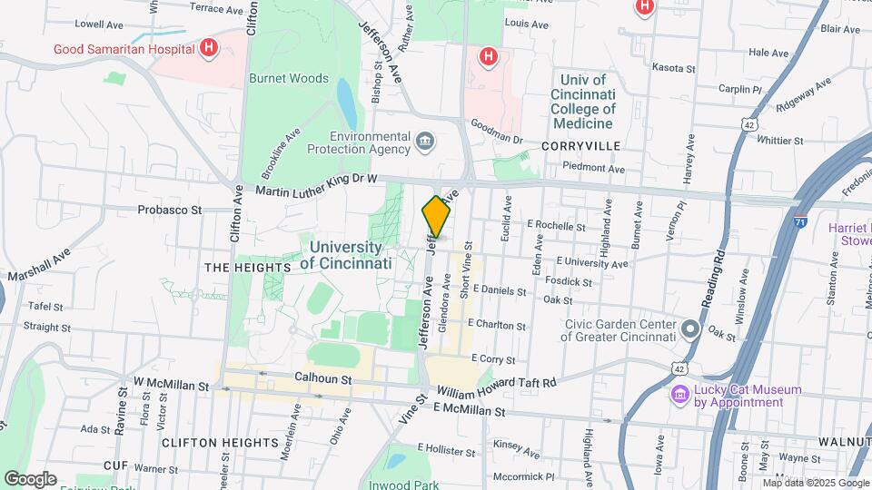 2902 Jefferson Ave Map and Location Details