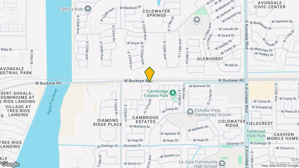 12158 W Belmont Dr Map and Location Details