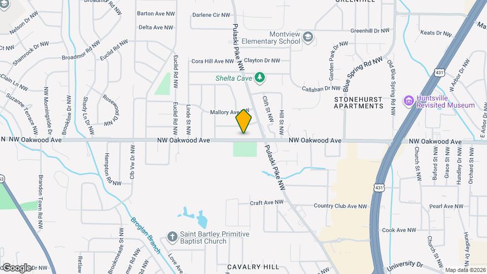 2610 NW Oakwood Ave Map and Location Details
