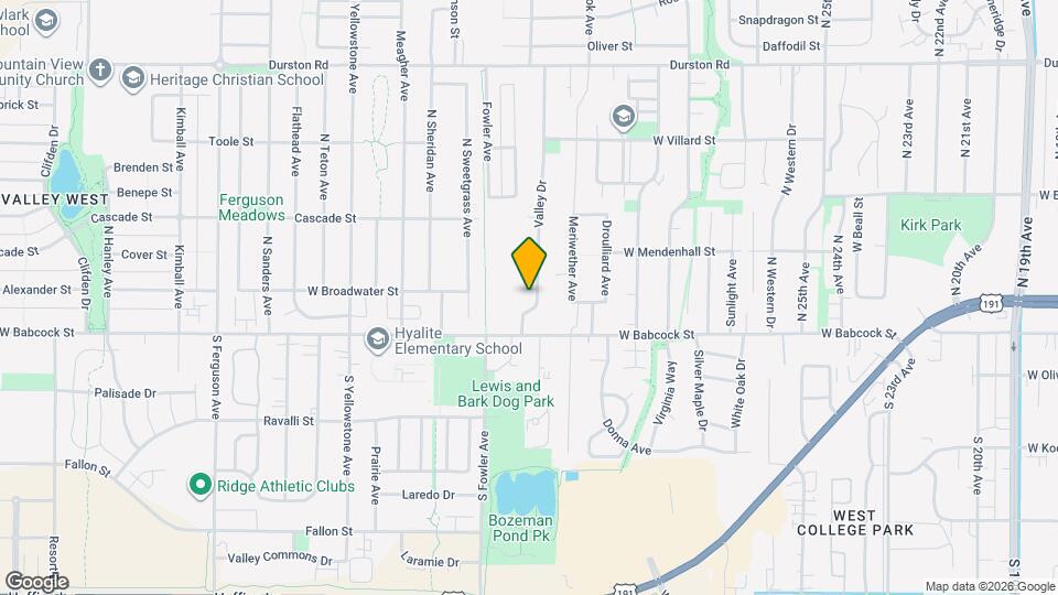 55 Valley Dr Map and Location Details