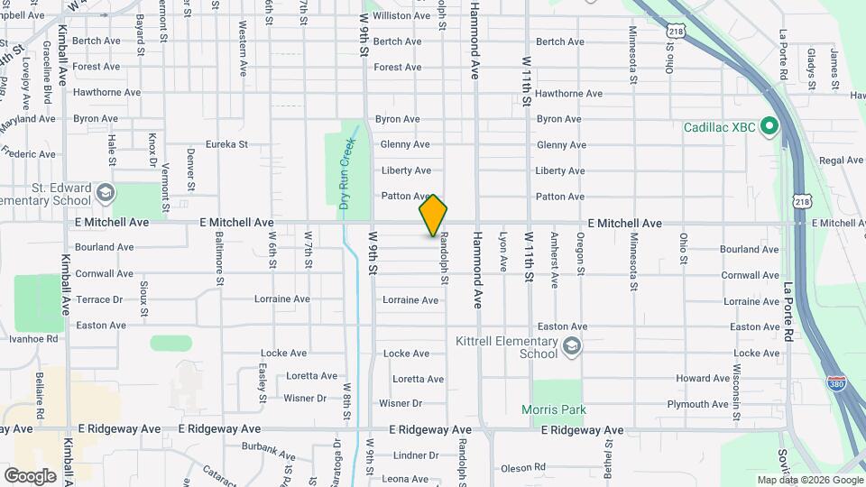 1171 Bourland Ave Mapa y Detalles de la Ubicación
