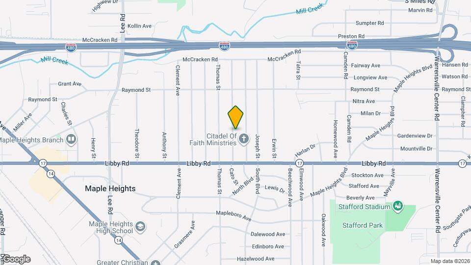 5213 Cato St Map and Location Details