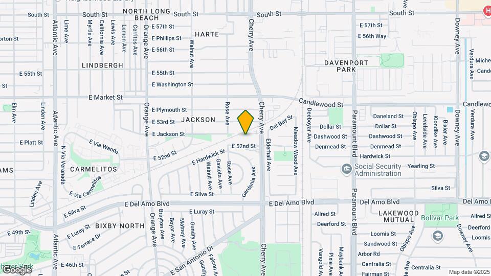 1926 E Jackson St Map and Location Details