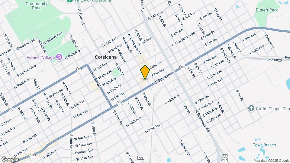 200 S Beaton St Map and Location Details