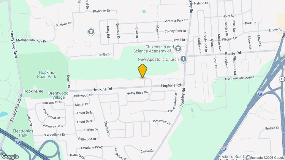 119 Iron Oaks Cir Map and Location Details