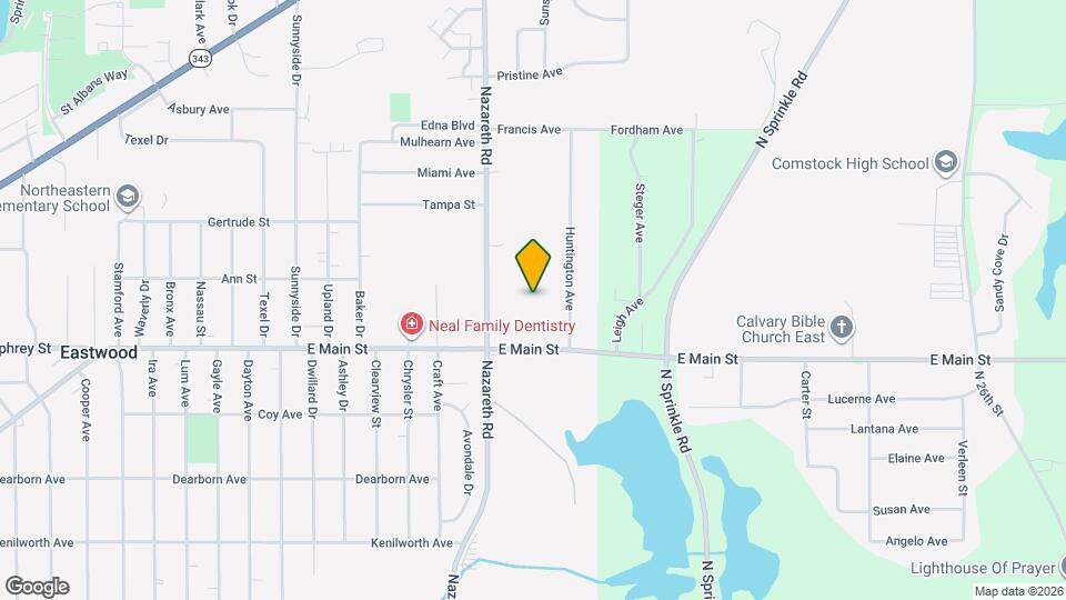 1321 Huntington Ave Map and Location Details