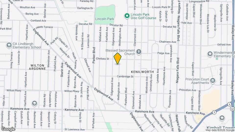 178 Wellington Ave Map and Location Details