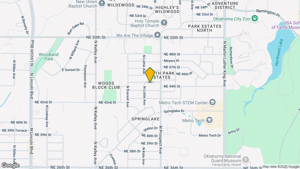 1312 NE 44th St Map and Location Details