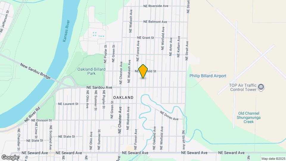 819 NE Michigan Ave Map and Location Details