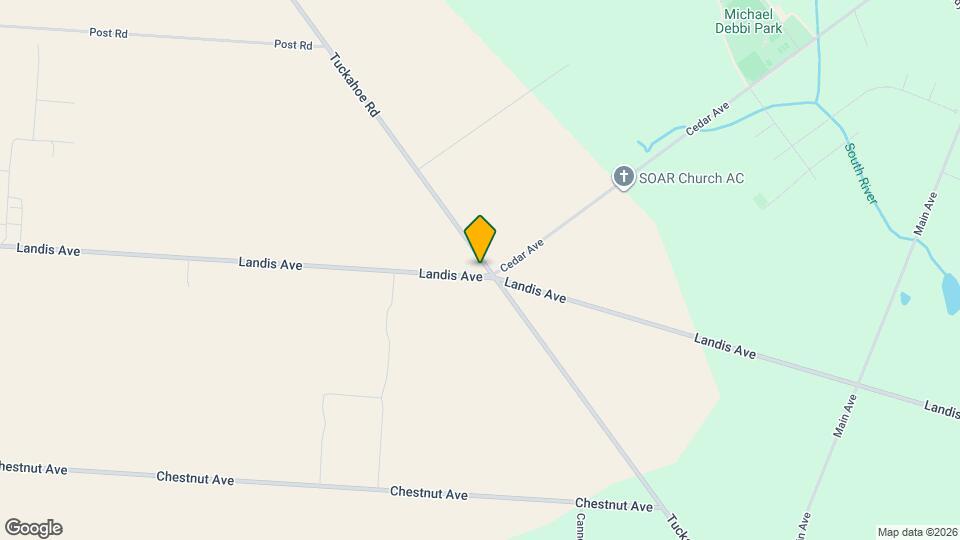 580 Tuckahoe Rd Map and Location Details