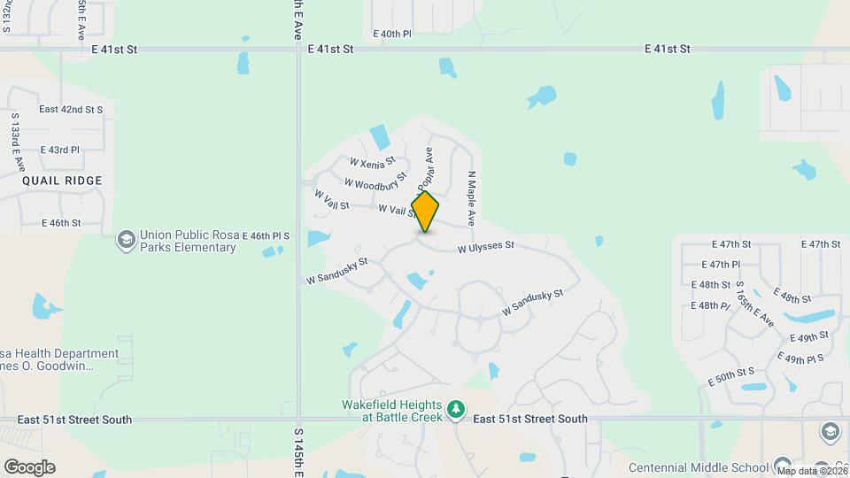 4301 N Poplar Ave Map and Location Details