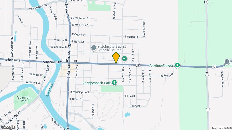 430 E Racine St Mapa y Detalles de la Ubicación