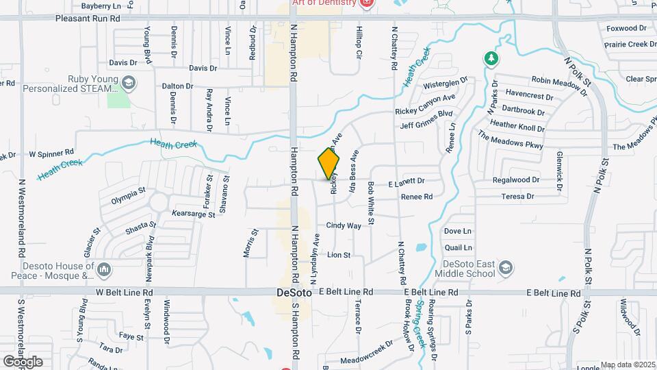 204 E Lanett Dr Map and Location Details