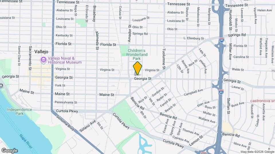 1244 Georgia St, Unit 313 Mapa y Detalles de la Ubicación