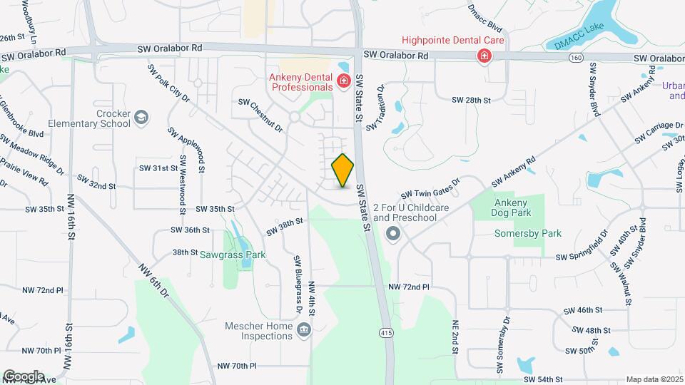 1705 SW 32nd Ln Map and Location Details