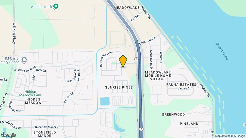 9906 Orchid Spring Ln Map and Location Details