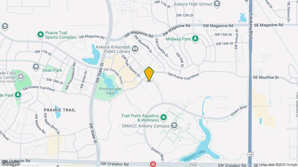 The Standard at Prairie Trail Map and Location Details