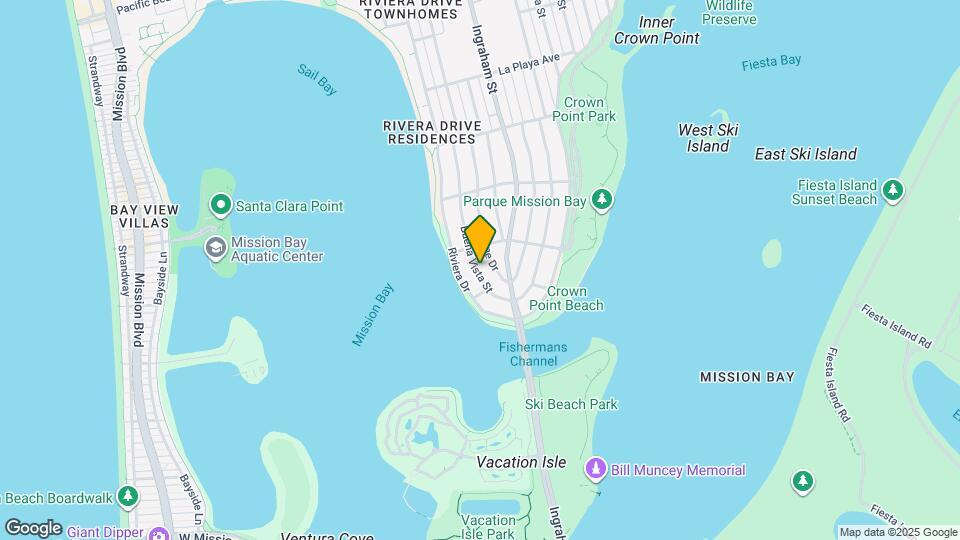 3421 Buena Vista St Map and Location Details