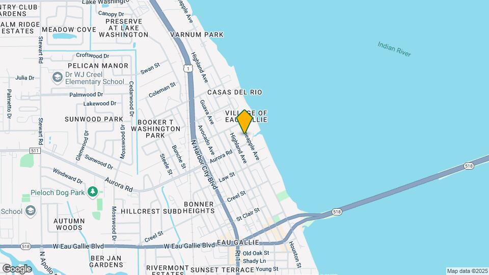 1838 Pineapple Ave Map and Location Details