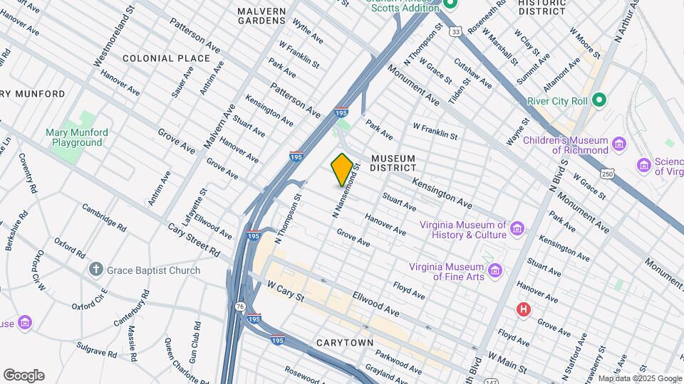 306 N Nansemond St Map and Location Details