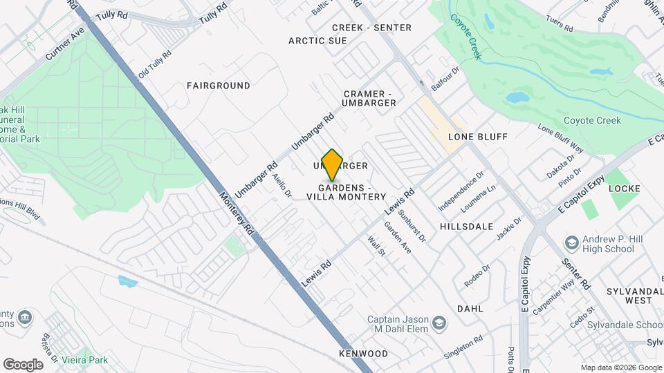 2721 Lavender Terrace Map and Location Details