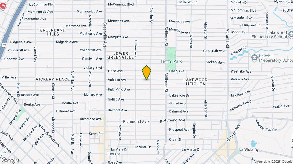 5936 Velasco Ave Map and Location Details