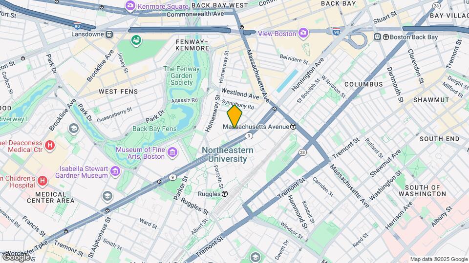 116 Saint Stephen St Map and Location Details