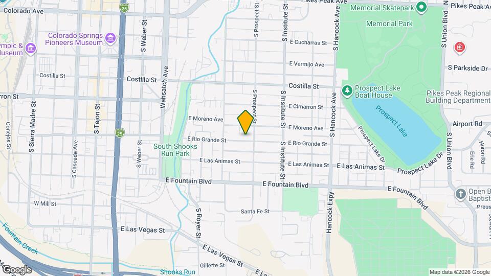 740-742 E Rio Grande St, Unit 742 Mapa y Detalles de la Ubicación