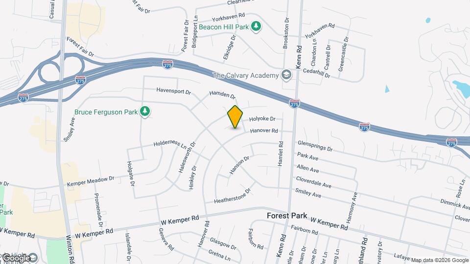 11741 Hanover Rd Map and Location Details